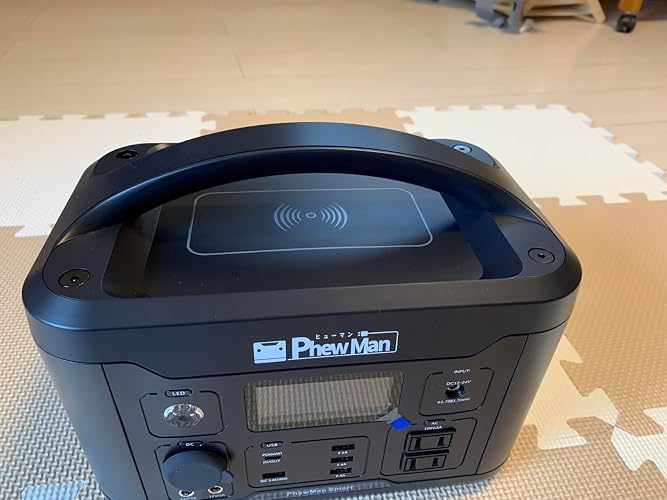 Amazon.co.jp: PhewMan Smart ポータブル電源 大容量 500W / 643Wh